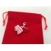 Double Decker / London Red Bus Clip on Charm in Red Gift Bag